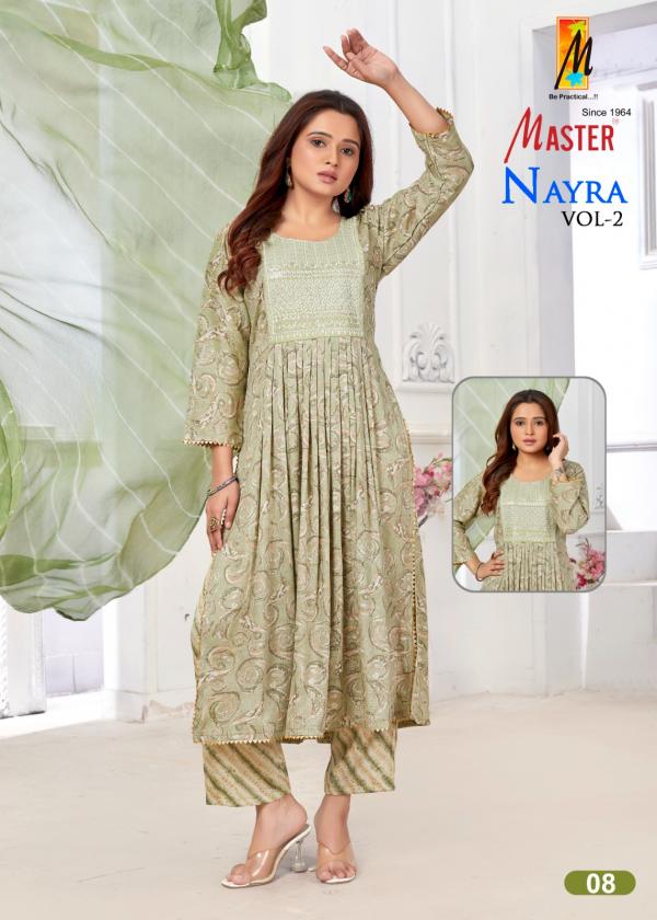 Master Nayra Vol 2  Fancy Designer Kurti Pant With Dupatta